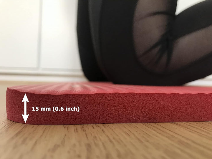 Yoga Knieschoner 15 mm dick um Knie Ellenbogen Unterarme und Handgelenke zu polstern Pilates Kniesch