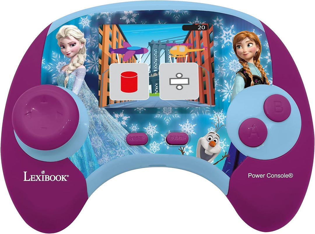 LEXIBOOK - Console éducative bilingue Français/anglais - La Reine des Neiges écran LCD 2,8 pouces -