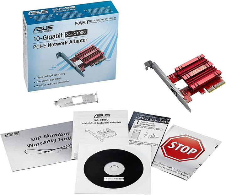 Asus PCE-C2500 2.5G Netzwerkkarte (RJ45-Port, IEEE 802.3an 2.5G Base-T)