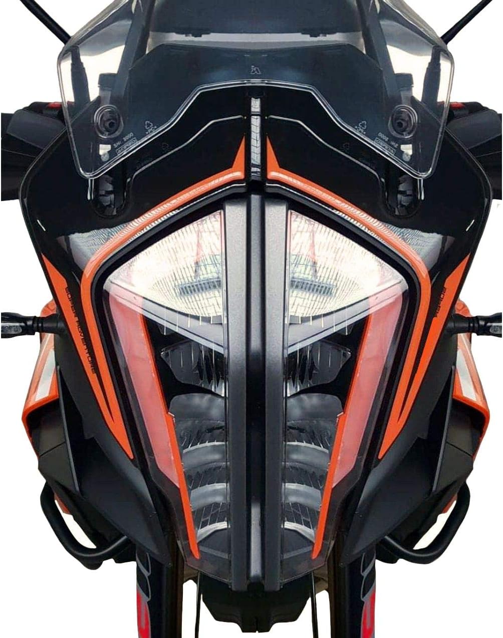 Resin Bike Motorrad Sticker Kompatibel Mit KTM 1290 Super Adventure S UND R 2017-2018. Schutz Rückli