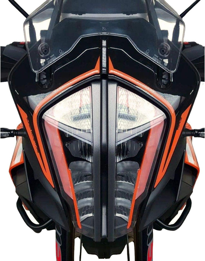 Resin Bike Motorrad Sticker Kompatibel Mit KTM 1290 Super Adventure S UND R 2017-2018. Schutz Rückli