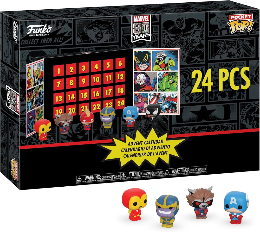 Funko 42752 Pop. Marvel Advent Calendar Collectible Figure,, Marvel