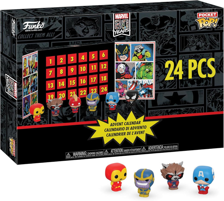 Funko 42752 Pop. Marvel Advent Calendar Collectible Figure,, Marvel