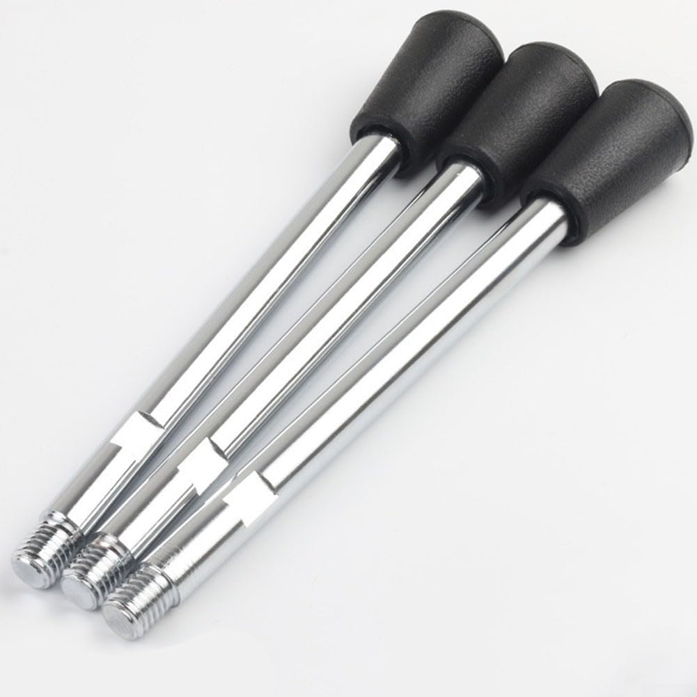3 x Fräsmaschinengriff, M12 × 210 mm, Zubehör für Bohrmaschinen, Griff für Fräsmaschine, Drückergrif