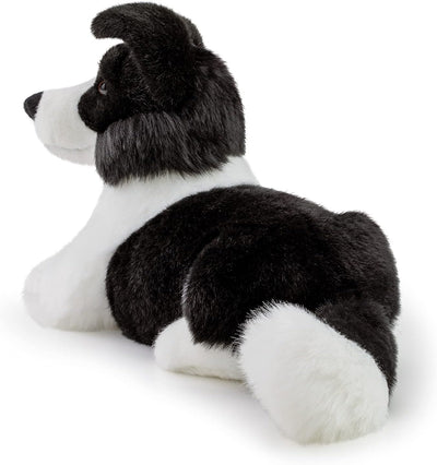 Trudi TUDN8000 Hund Border Collie Scott, Weiss/schwarz, M