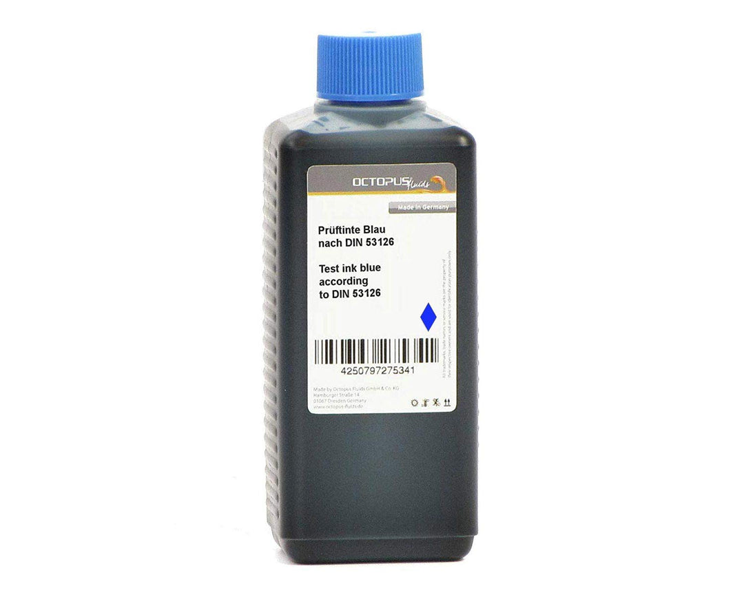 Prüftinte,Test Ink Blau nach DIN 53126