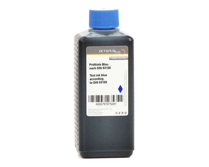 Prüftinte,Test Ink Blau nach DIN 53126