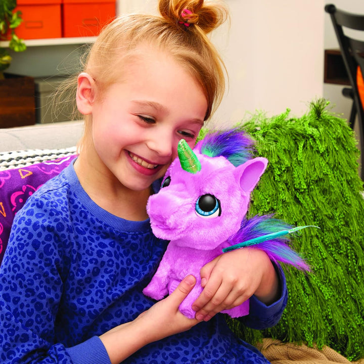 furReal Flyalots Flitter, Mein Alihorn, interaktives Spielzeug, Einhorn-Spielzeug, Animatronic Tierc