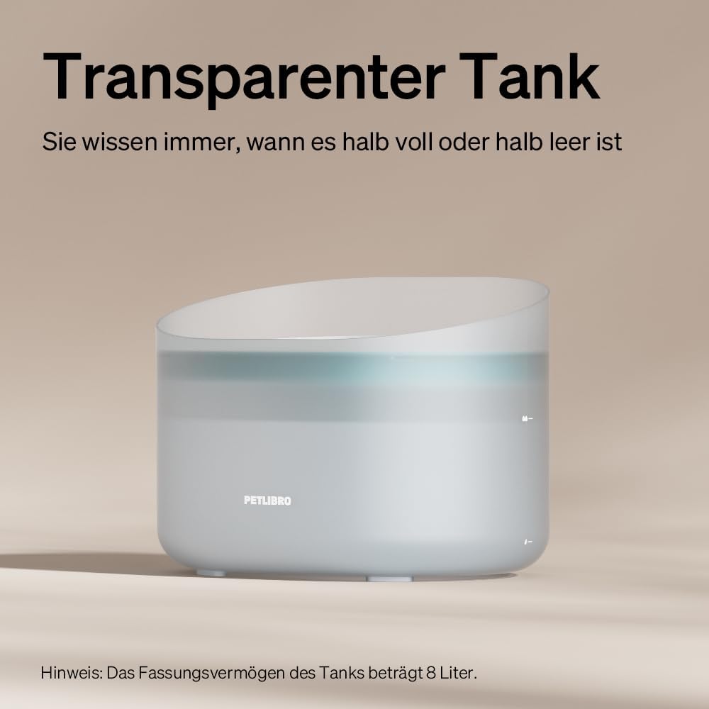 PETLIBRO Ersatz-Wasserpumpe für Hundetrinkbrunnen PLWF008, ultra-leise, nur kompatibel