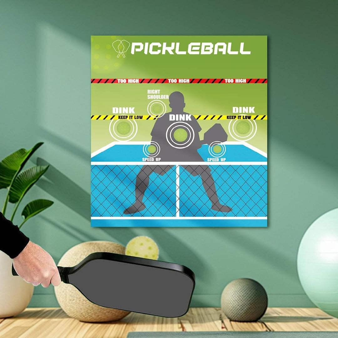 Pickleball -Übungsrebounder, Pickleball -Dink -Trainer für Outdoor | Tragbarer Trainer präziser Ziel