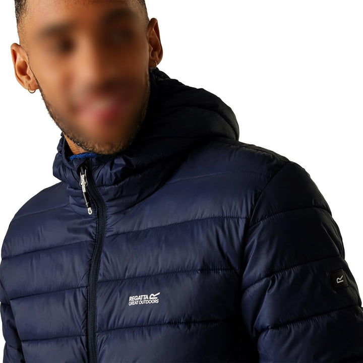 Regatta Herren Regatta Mens Marizion Baffled Water Repellent Jacket Coat Gefütterte Jacke (1er Pack)