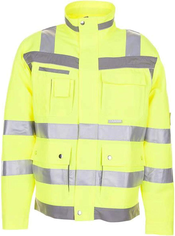 Grösse 106 Unisex Planam Plaline Warnschutz Blouson gelb zink Modell 5601 106 Gelb/Zink, 106 Gelb/Zi