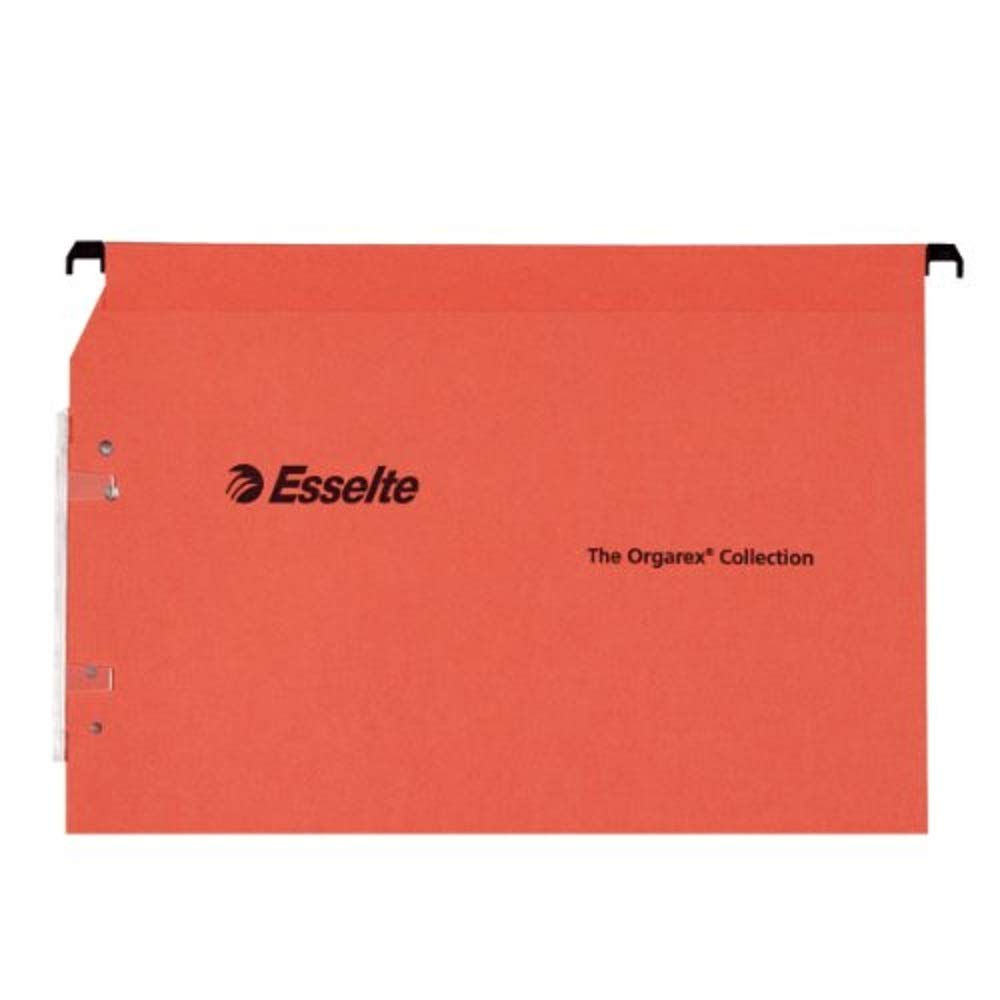 Leitz Esselte 25 Stück Hängemappen Gori – Kraftpapier orange Schrank V-Boden Orange V-Boden Schrank,