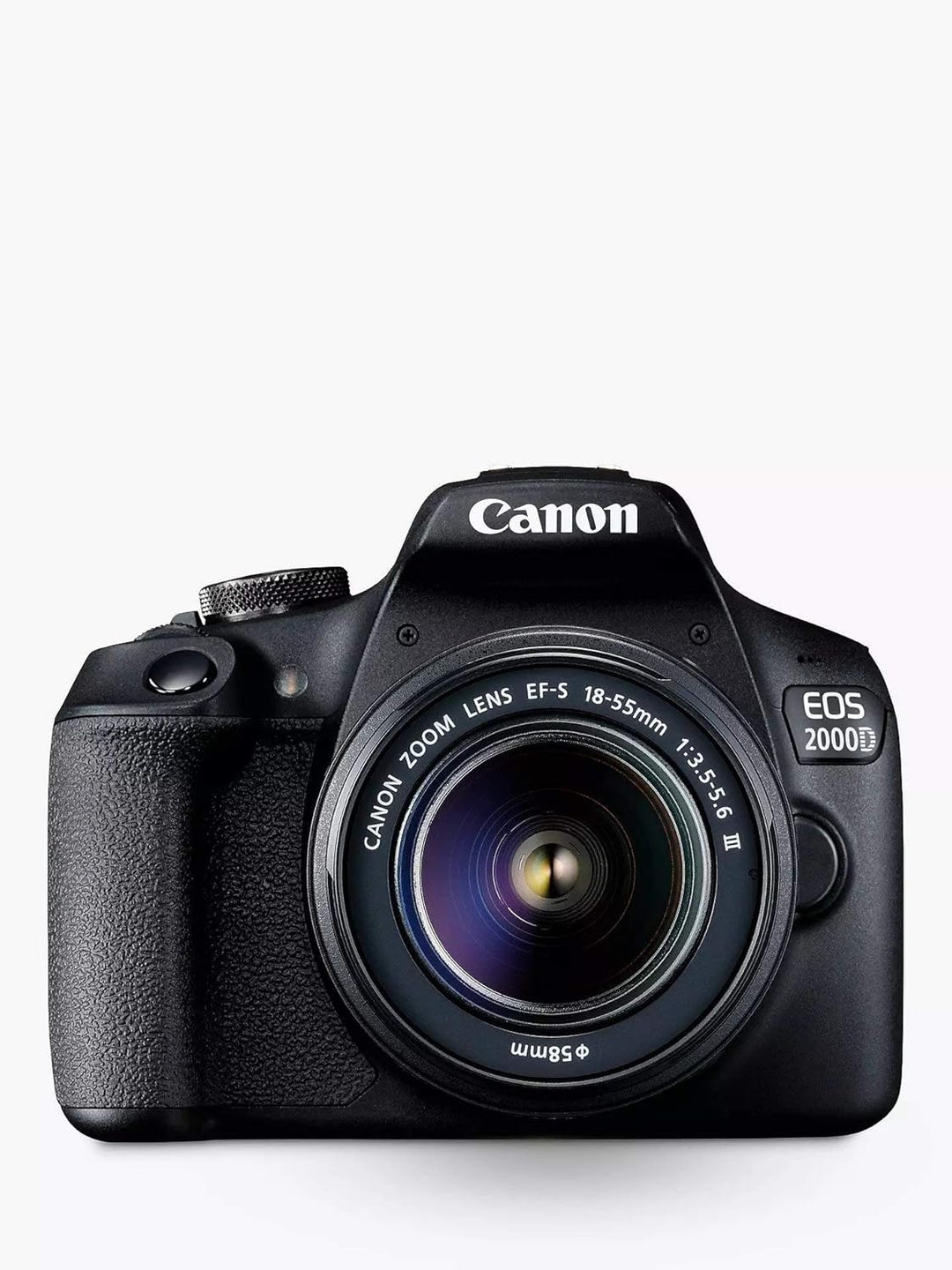 Canon EOS 2000d Kit Cámara Réflex 24,1mp WiFi NFC + Objetivo Ef-s18-55mm + Bolsa + Sd 16gb