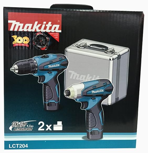 Makita LCT204 10,8V Li-Ion Akkuschrauber Set DF330D / TD090D