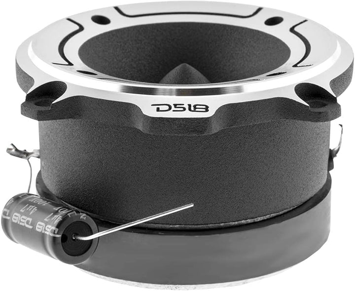 DS18 Car Audio Tweeter 1" Inch 300w Watt Dash Door Super Bullet PRO-TW120 Single silber PRO-TW120 Pa