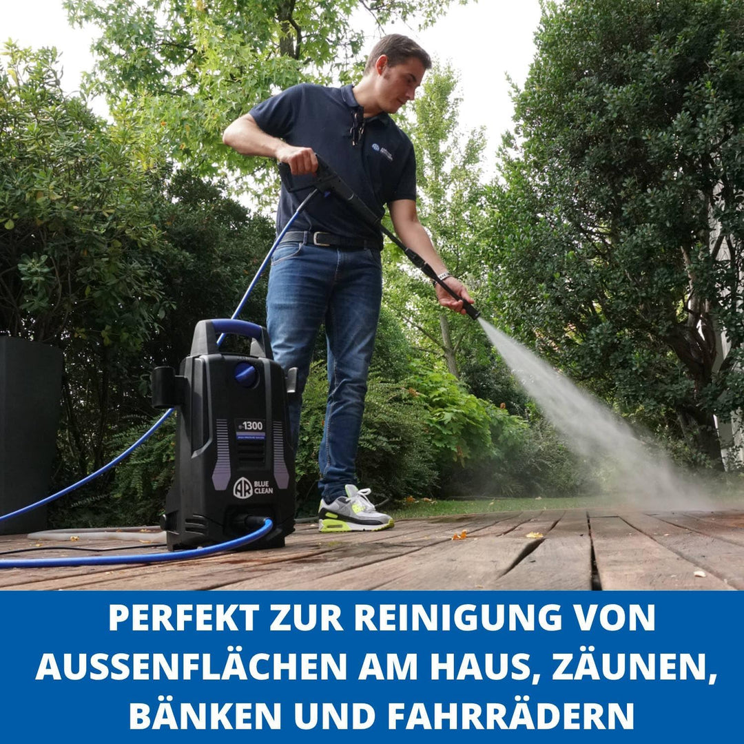 AR Blue Clean Hochdruckreiniger e-1300 (1300 W, 100 bar, 390 l/h) 100 bar - 390 l/h Base, 100 bar -