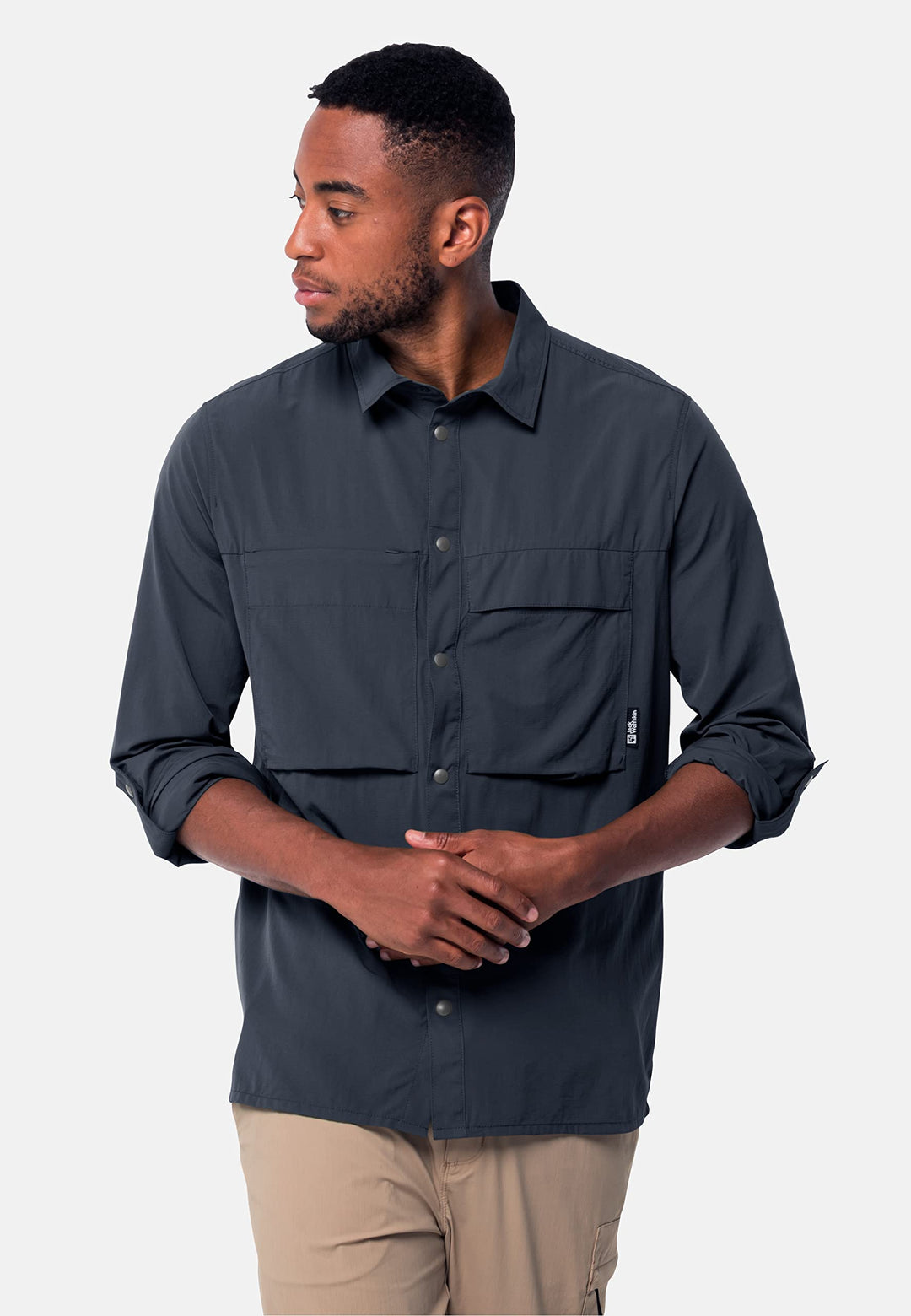 Jack Wolfskin Herren Atacama Wander-Shirt XXL Night Blue, XXL Night Blue