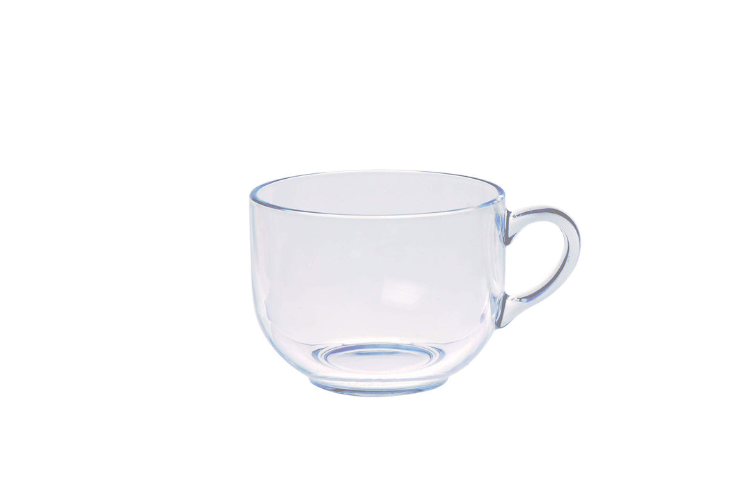 Excelsa Essential Set mit 3 grossen Jumbo-Tassen aus Glas, durchsichtig, 3 Stück (1er Pack), 3, 3 St