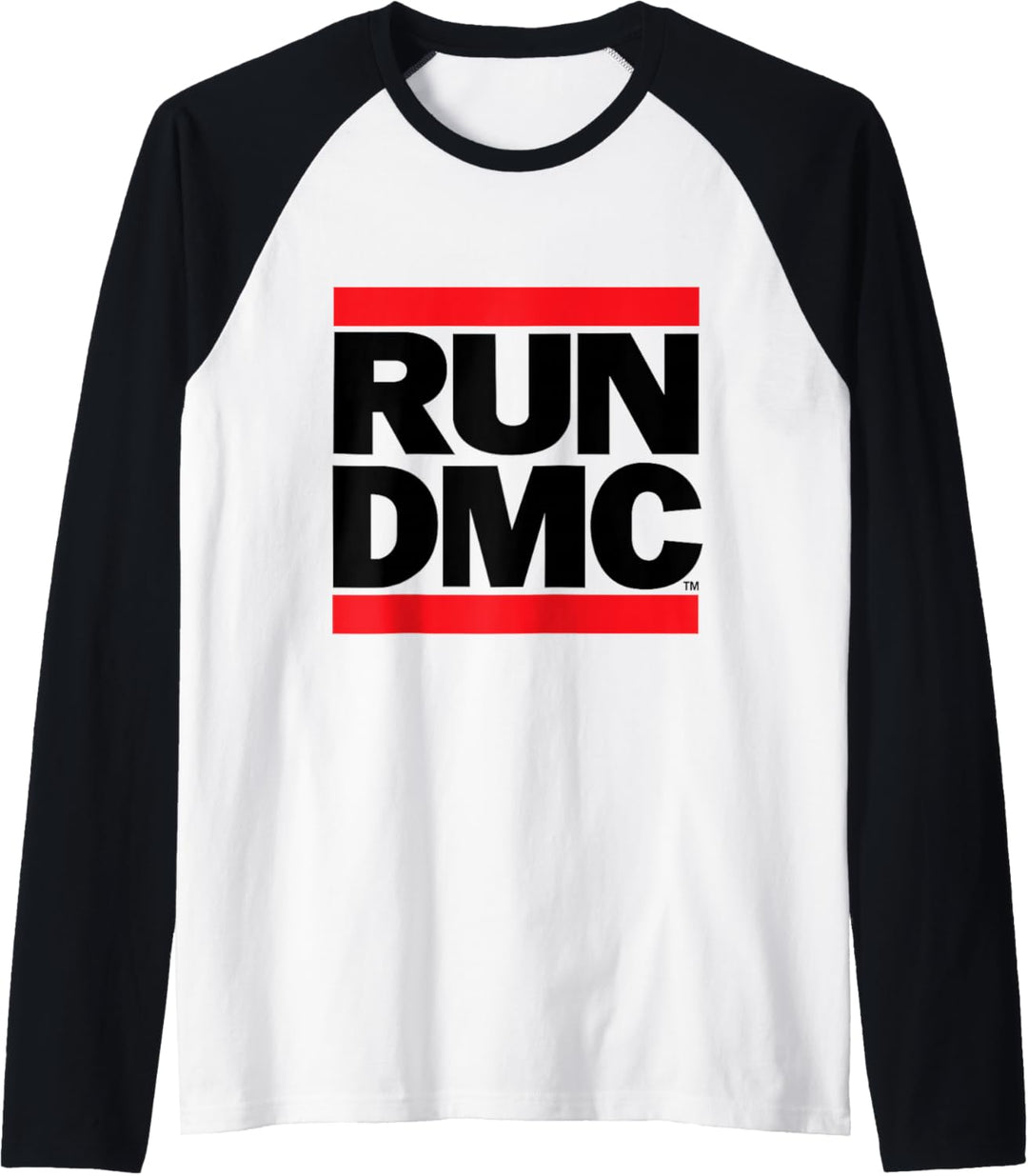 RUN DMC Official Logo Light Raglan