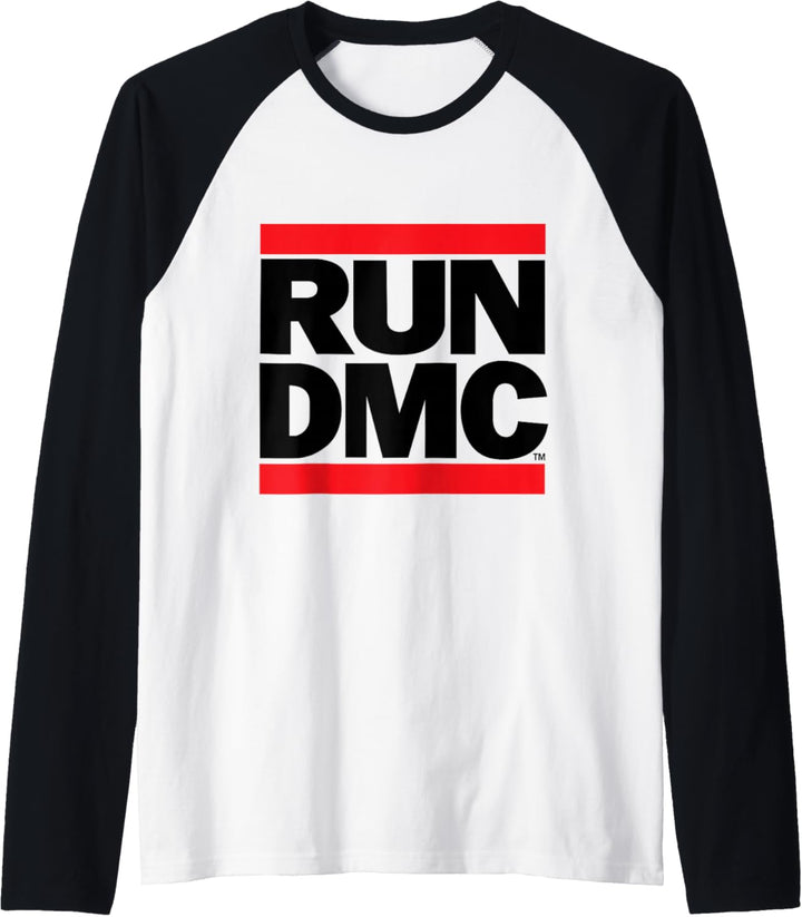 RUN DMC Official Logo Light Raglan