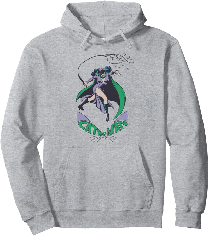 Batman Catwoman With a Whip Pullover Hoodie