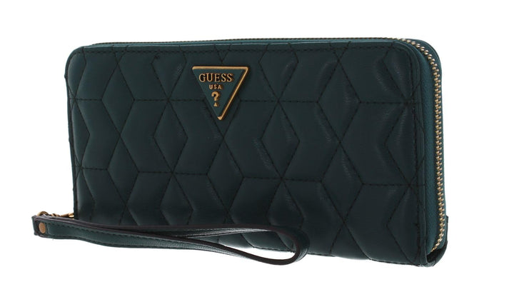 GUESS Elenia SLG Zip Around Wallet L Forest