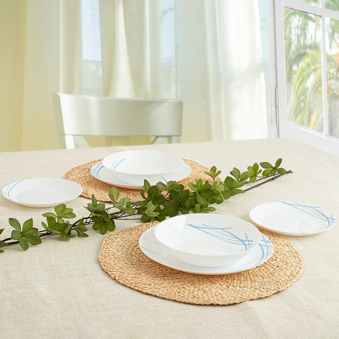 Arcopal DOMITILLE Opal Geschirr 12 Teile - 4 Personen