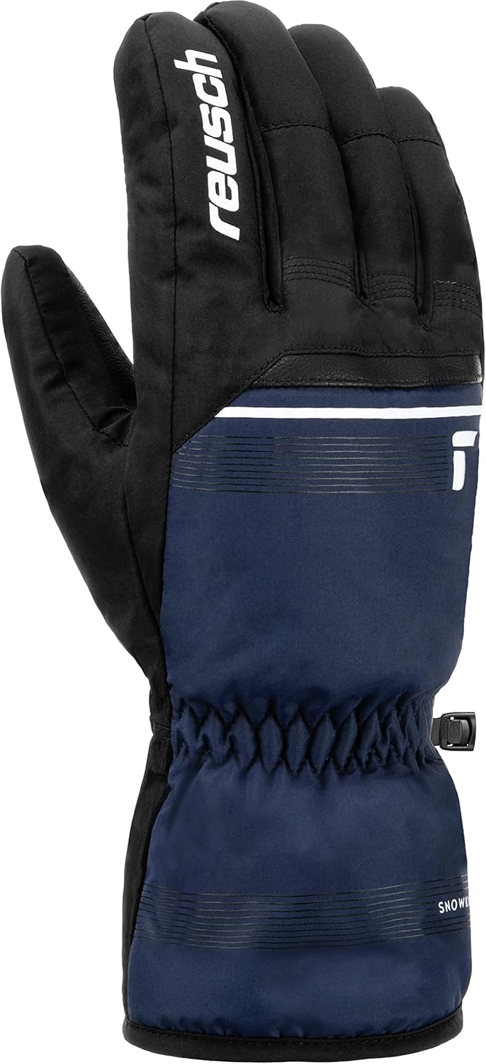 Reusch Herren Snow King Garantiert Winddichte und Extra Atmungsaktive Skihandschuhe Softshellhandsch