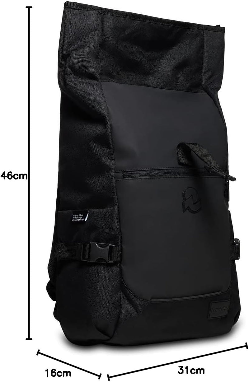 INVICTA ACT FOLD Rucksack aus nachhaltigem Stoff, Praktisch & Unisex Leicht, kompakt, mit Laptopfach