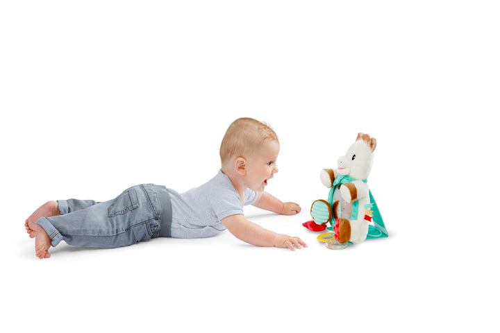 Sophie la Girafe Kuscheltier mit Activity-Spiegel Multi-Halterung ab Geburt