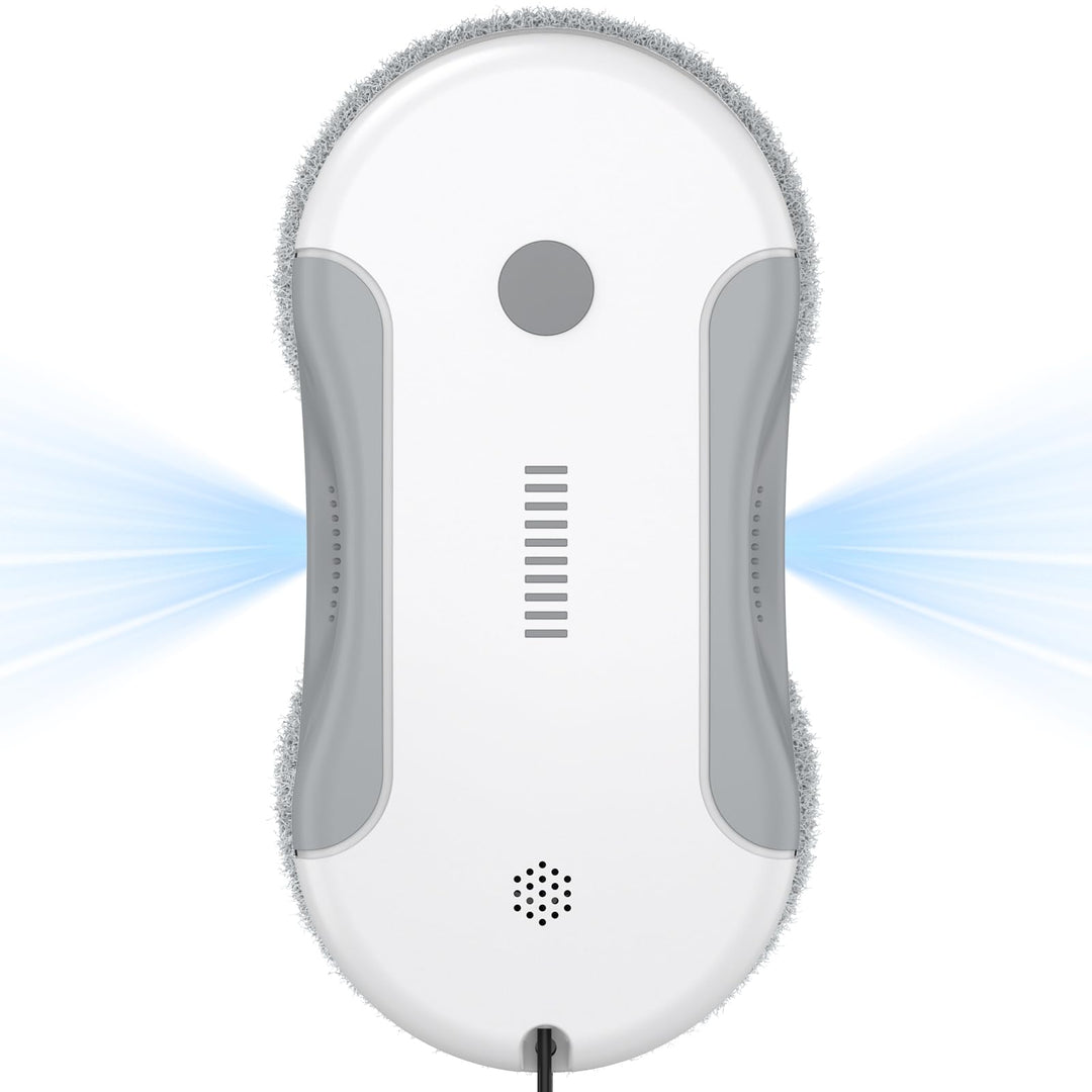 Fensterputzroboter,5600Pa Fensterroboter mit Fernbedienung und Kantenerkennungssystem, Fensterputzro