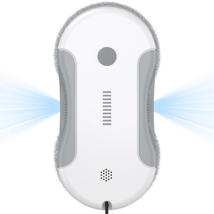 Fensterputzroboter,5600Pa Fensterroboter mit Fernbedienung und Kantenerkennungssystem, Fensterputzro