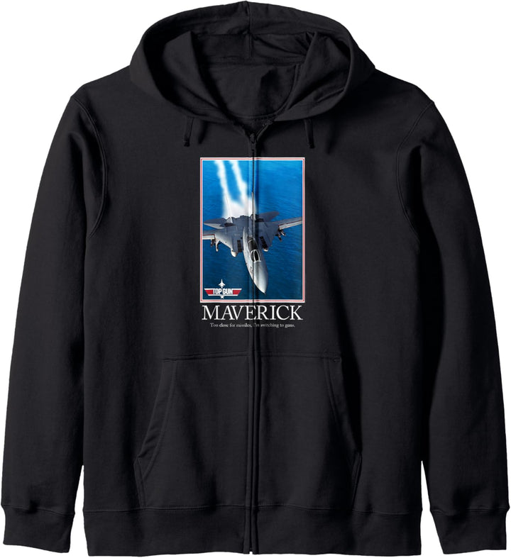 Top Gun Maverick Motivierend Kapuzenjacke