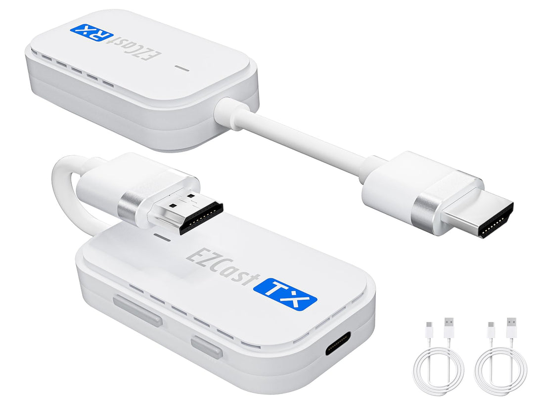 Wireless HDMI Transmitter and Receiver 165FT/50M, HDMI Wireless Extender kit 1080P@60Hz Plug & Play,