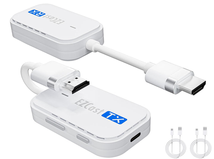 Wireless HDMI Transmitter and Receiver 165FT/50M, HDMI Wireless Extender kit 1080P@60Hz Plug & Play,