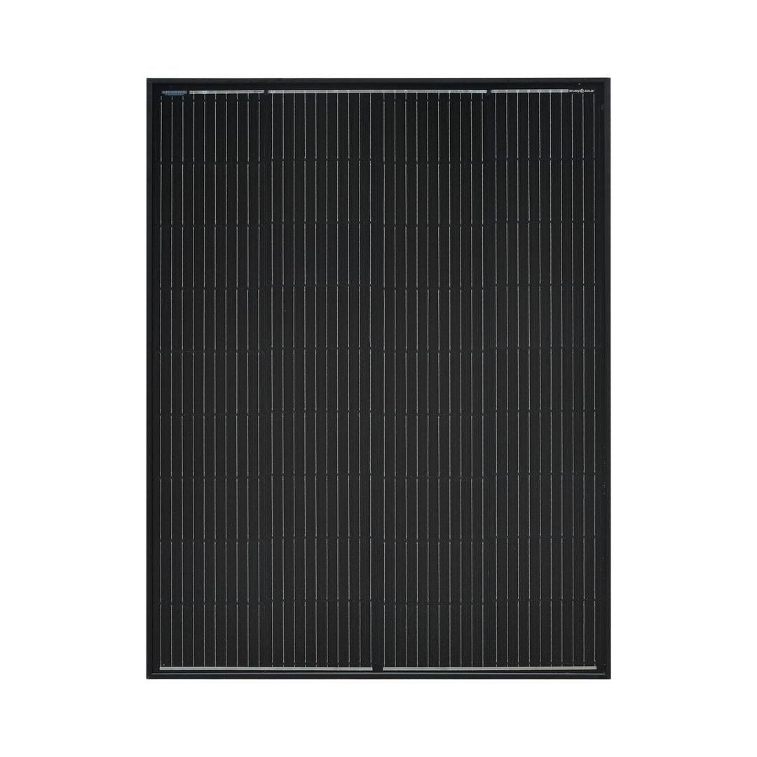 enjoy solar® Bifaziales PERC Monokristallines Solarmodul 150W 36V, 182mm Solarzellen, ideal für Balk