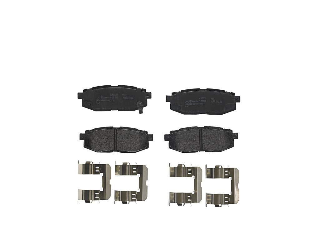 Brembo P 78 018 Bremsbelagsatz, Scheibenbremse - (4-teilig)