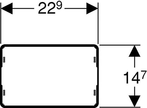 Geberit 240931001 Bauschutz UPK