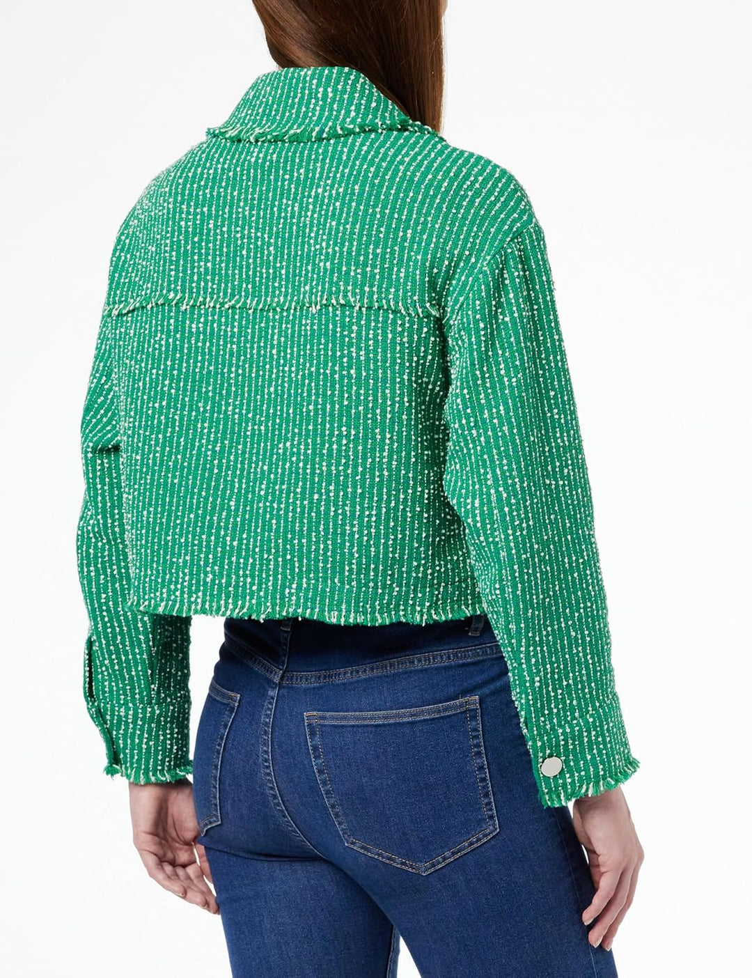 United Colors of Benetton Damen Jacke S Grün Melange 903, S Grün Melange 903