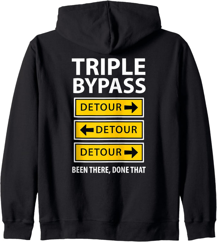 Gute Besserung Geschenk für dreifacher Beipass Kapuzenjacke