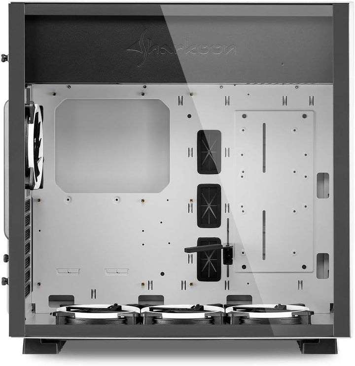 Sharkoon Pure Steel weiss, PC Gehäuse, RGB Weiss/RGB, Weiß/RGB