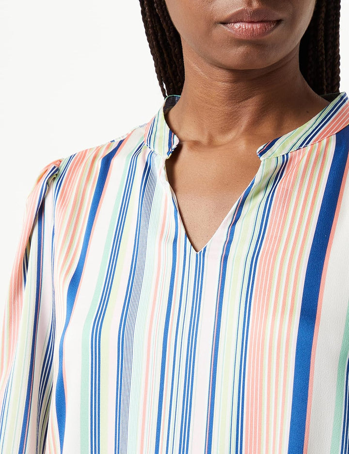 Damen Kleid S Blau Grün Mehrfarbig, S Blau Grün Mehrfarbig