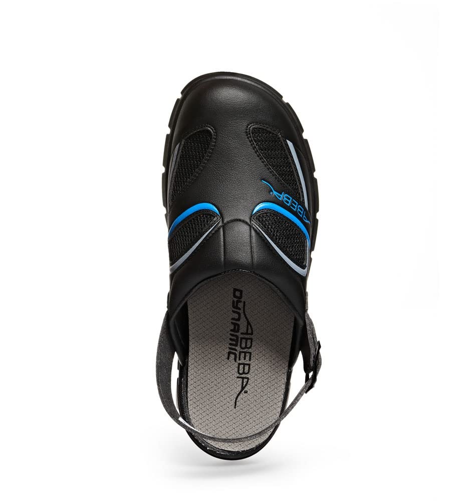 ABEBA 37341 DYNAMIC ESD Verstopfen, OB, A, E, FO, SRC, Schwarz/Blau, Grösse 43 43 EU, 43 EU