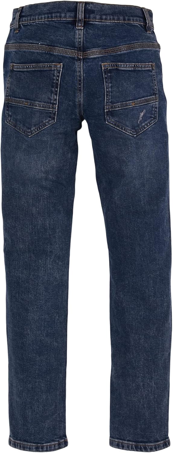 s.Oliver Jungen Regular: Denim im Used Look 146 Slim Blau 58z2, 146 Slim Blau 58z2