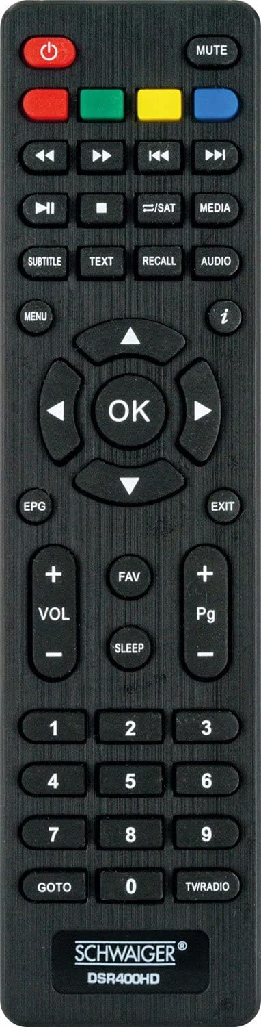 SCHWAIGER DSR400HD HD-SAT-Receiver, Schwarz