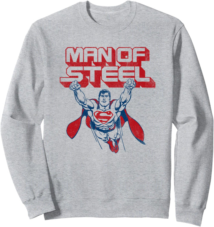 Superman Steel Retro Sweatshirt