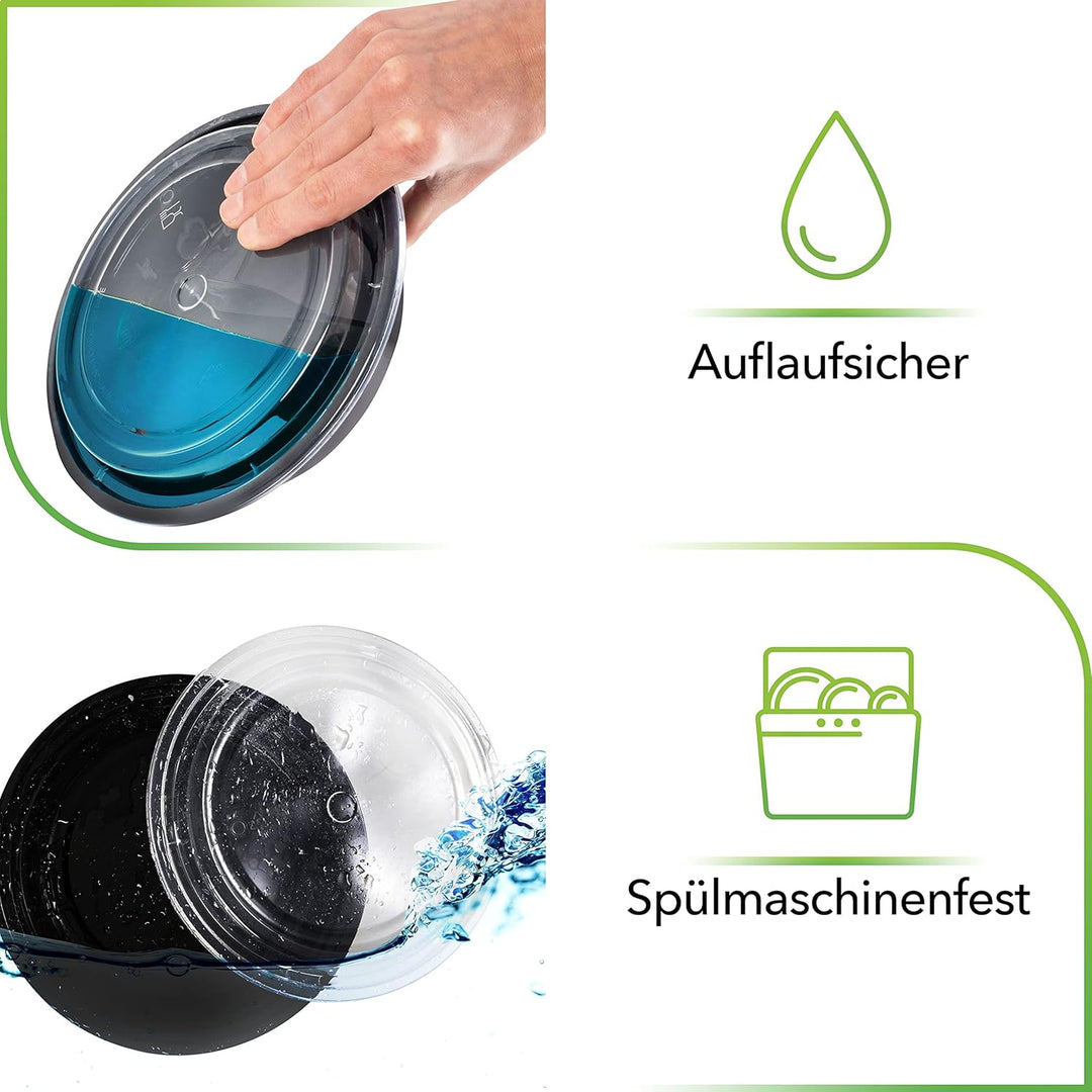 [30er Pack] 1-Fach Meal Prep Container mit Deckel - Meal Prep Boxen Wiederverwendbar Mikrowellengeei