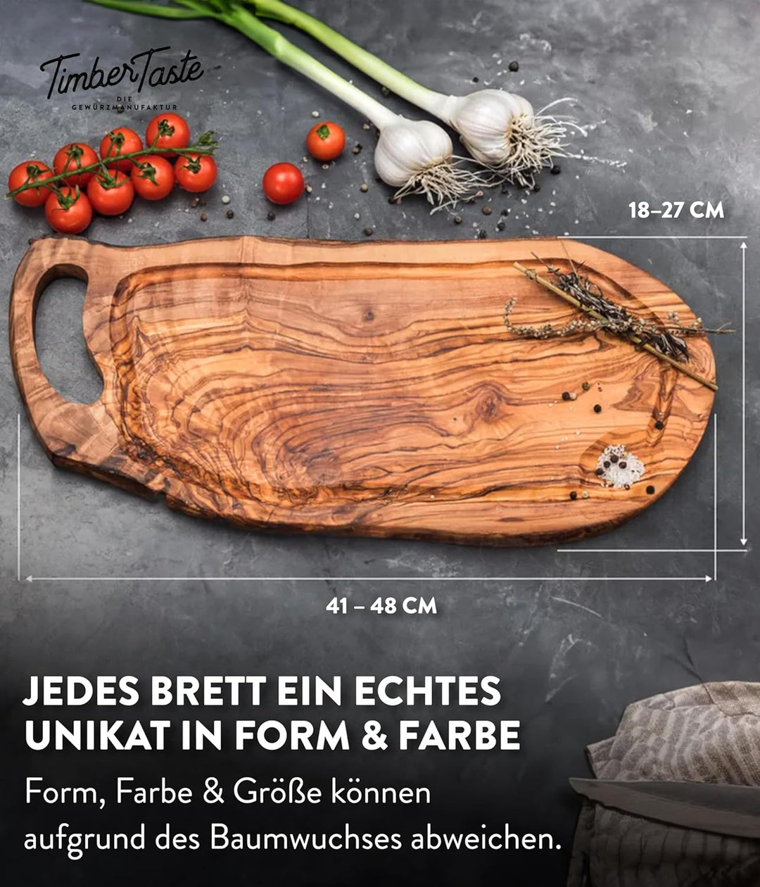 BBQ Grill Gewürz & Grillbrett für Männer [+ PERSONALISIERT] - 5 erlesene Grillgewürze inkl. Rezepte,