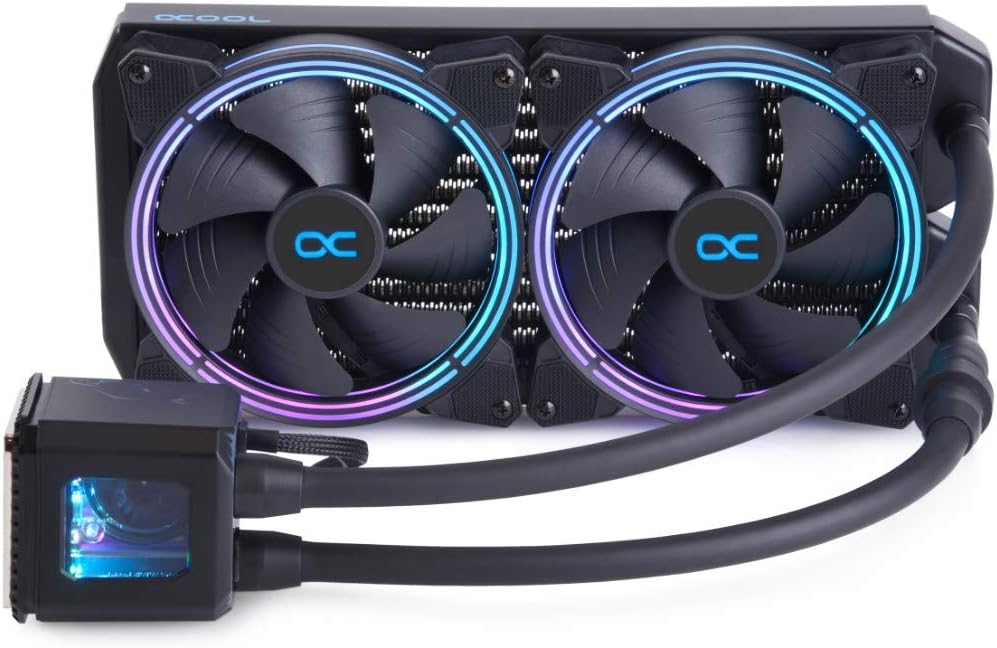 Alphacool 11729 Eisbaer Aurora 280 CPU - Digital RGB Wasserkühlung CPU Kühler